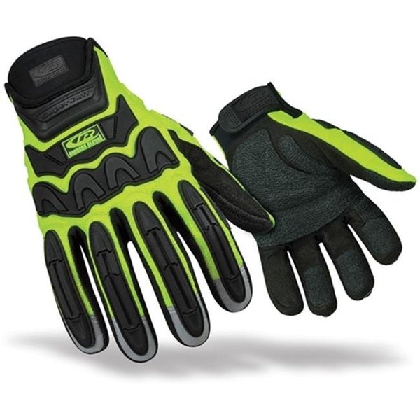 Ringers Gloves Ringers Gloves RG-347-10 Rescue Glove; Hi-Viz Yellow - Large RG-347-10